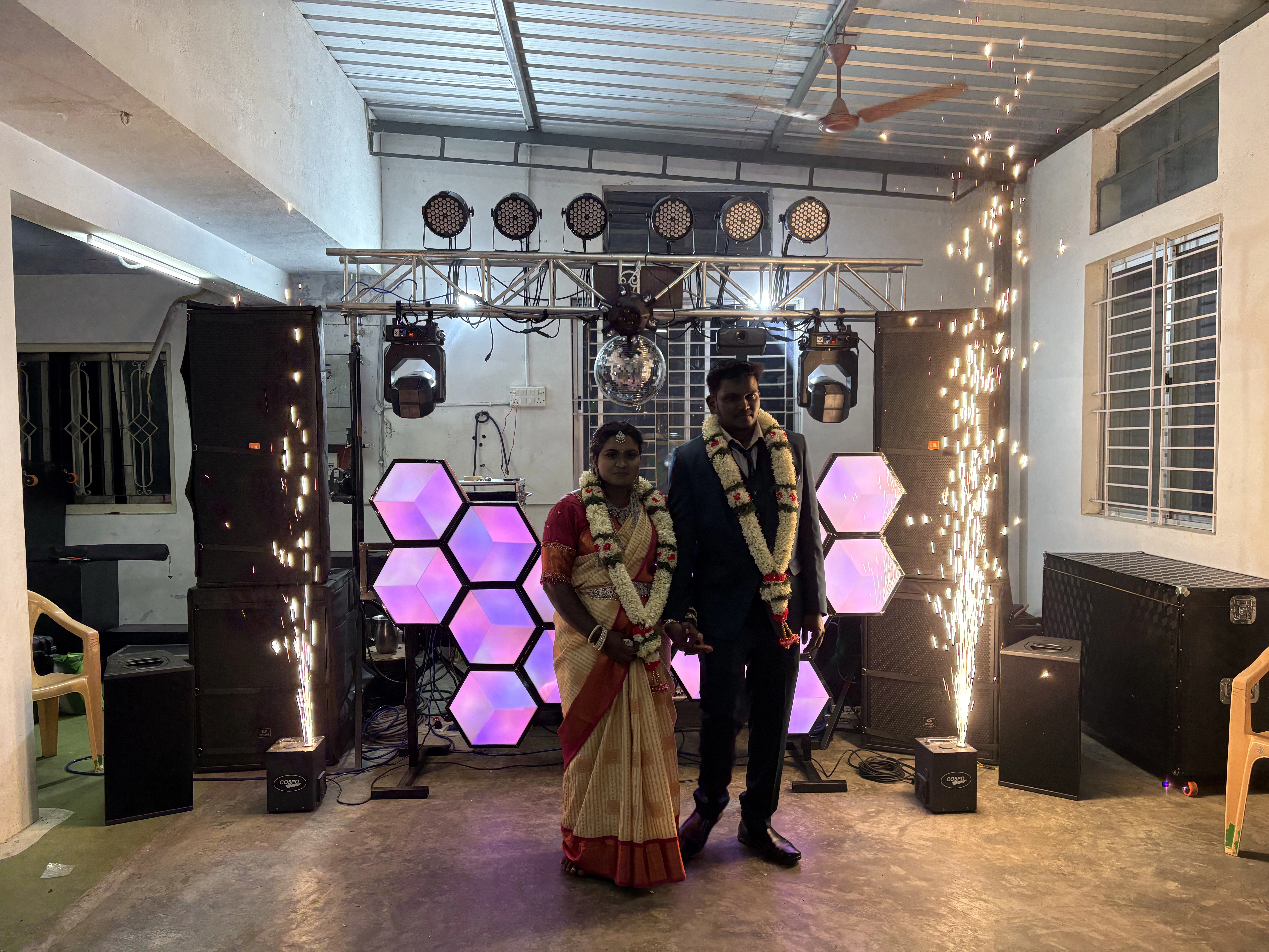 Twin Sparrow DJ setup